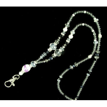 Fashion Crystal Perlen Bling Breakaway Lanyards